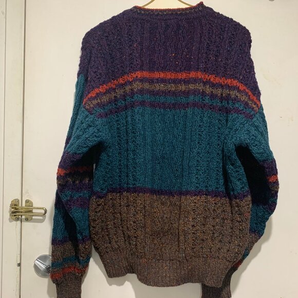 VINTAGE GAELTARRA HAND CRAFTED WOOL SWEATERS SIZE M - Picture 7 of 8